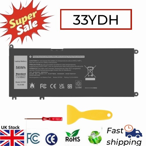 33ydh battery for dell - battery,